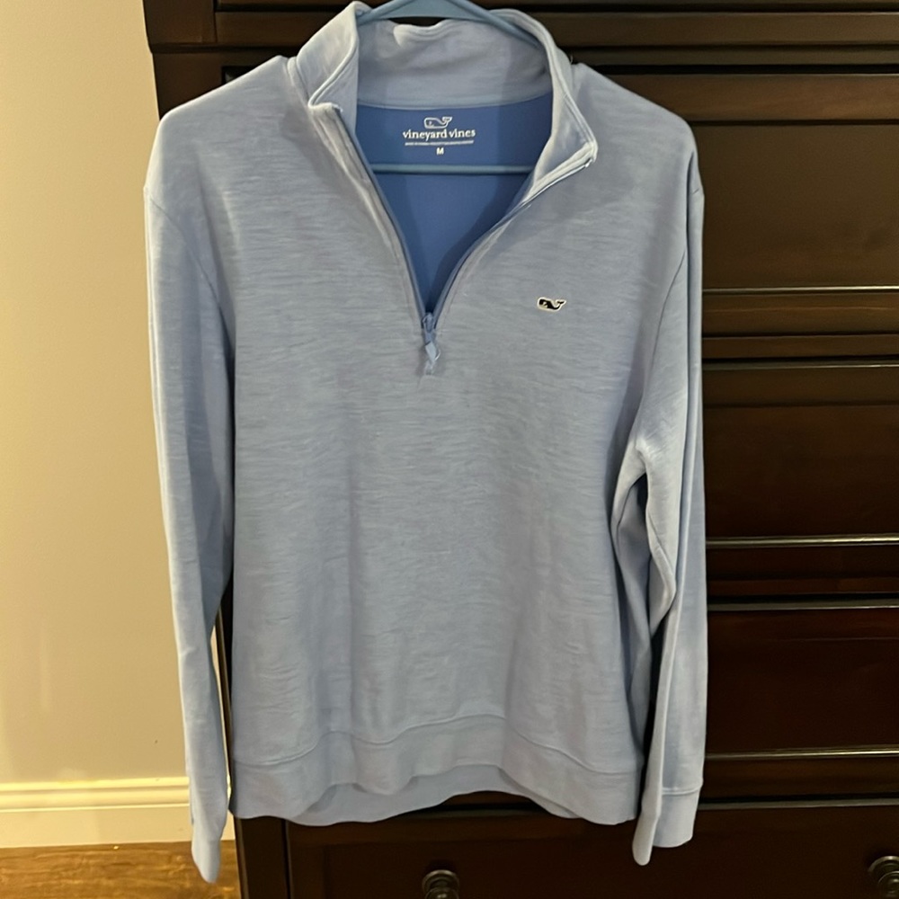 Men’s M Light Blue Vineyard Vines Pullover